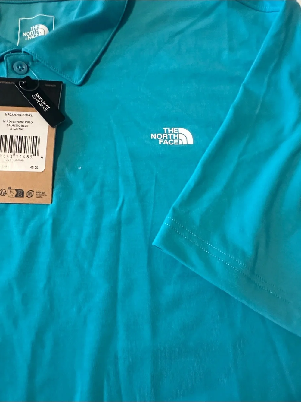 The North Face Men’s Adventure Polo Shirt Galactic Blue